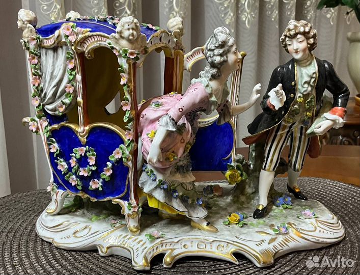 Роскошная антикварная композиция Германия