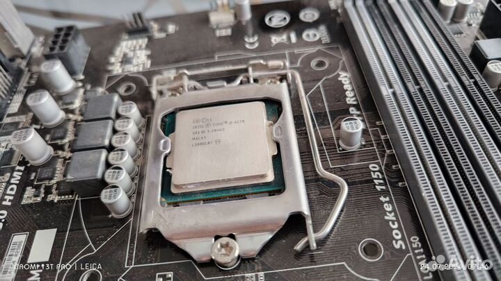 Материнская плата с процессором Intel i5-4570