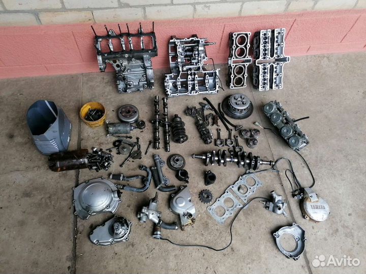 Yamaha fzr 250 Разбор Запчасти