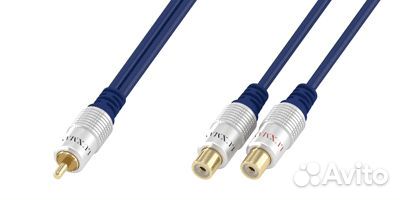 Шнур-переходник Luxmann штекер RCA - 2RCA