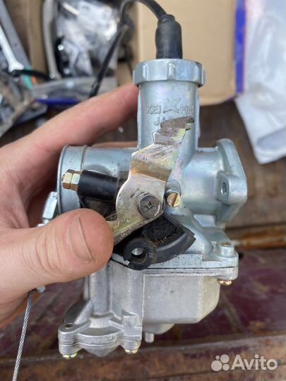 Карбюратор PZ30 с ускорительным насосом + троса