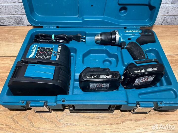 Шуруповерт Makita DDF453SYE в кейсе