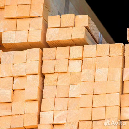 Прямые поставки бруса из лиственницы, опт