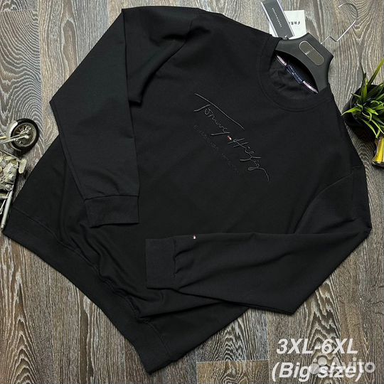 Толстовка Big Size Tommy Hilfiger