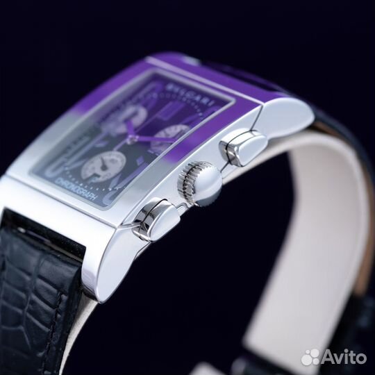 Оригинал Bvlgari Rettangolo Chronograph