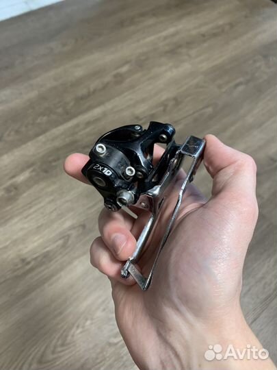 Передний переключатель sram x9 2x10