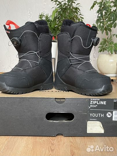 Ботинки Barton для сноуборда детские 7k (р 36/37)