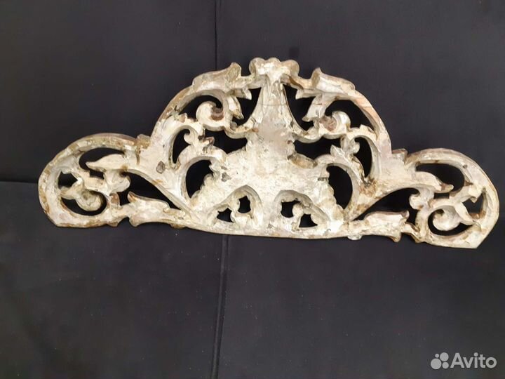 Старинное навершие, корона для мебели