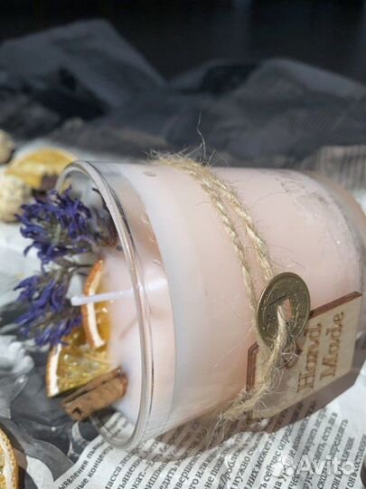 Свеча в стакане