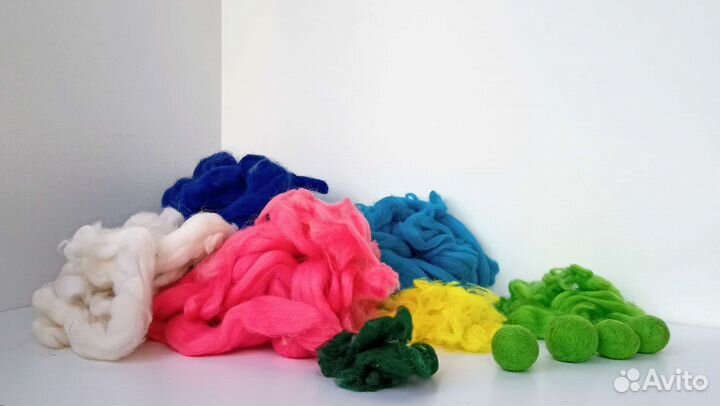 Иглы и держатель для фелтинга, фетр, глазки