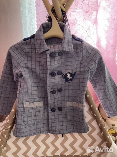 Пиджак для мальчиков + кепка