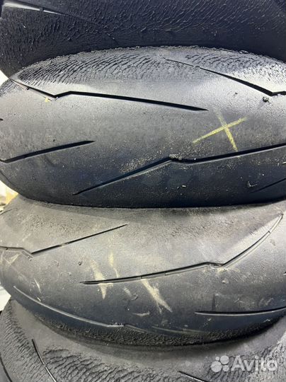 Мотошины 180/60/17 и 120/70/17 pirelli supercorsa