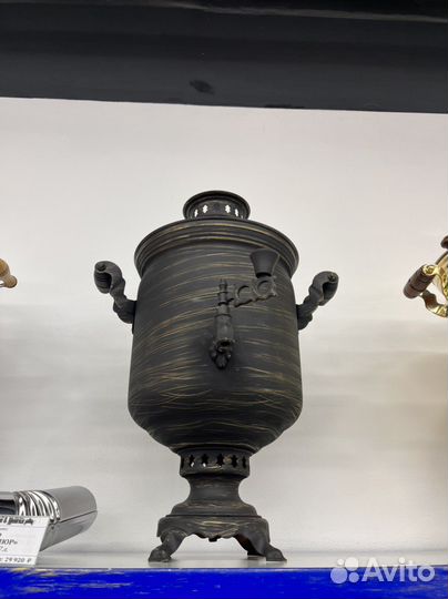 Самовар на дровах новый