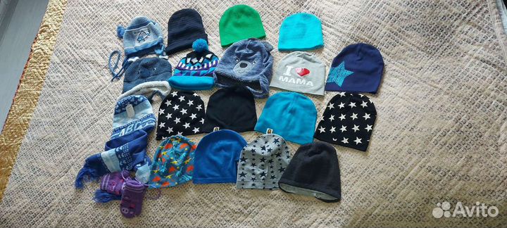 Шапочки на мальчика
