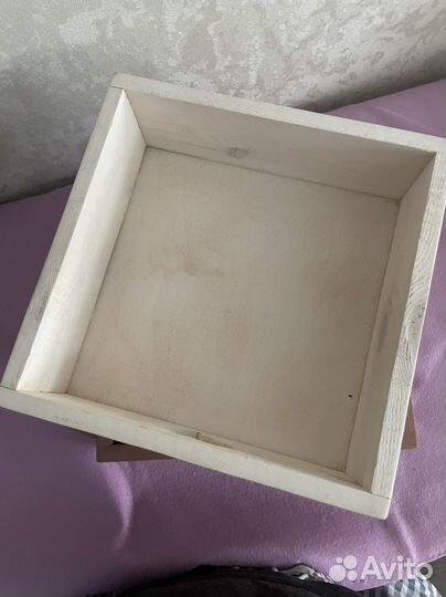 Ящик деревянный подарочный
