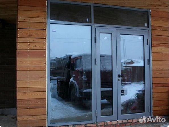 Алюминиевые двери Алютерм