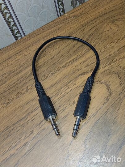 Кабель аудио mini jack 3.5 - 3.5 mm, б/у, рабочий