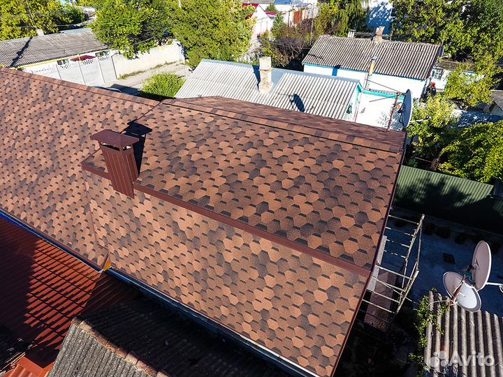 Гибкая черепица мягкая кровля