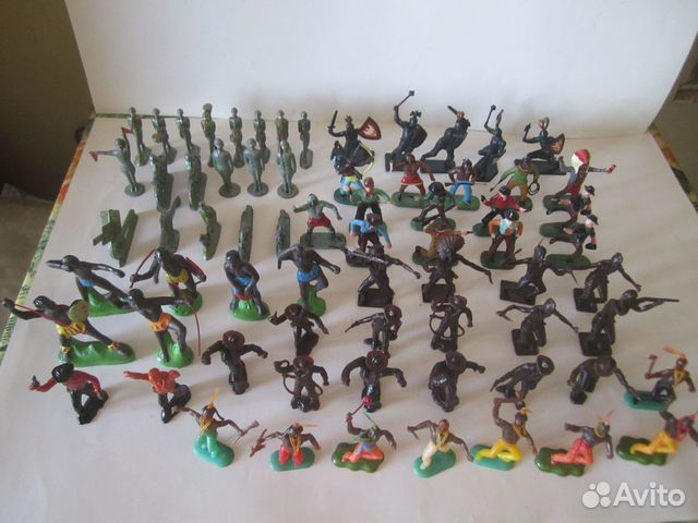 Солдатики пластмассовые из СССР