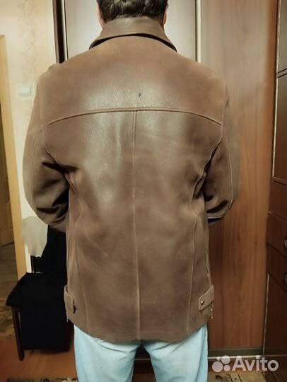 Кожаная куртка мужская