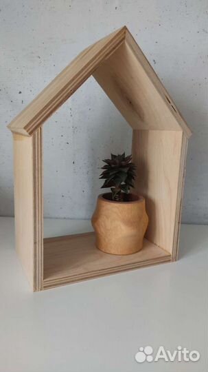 Полка домик - заготовка