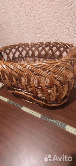 Корзина плетеная большая