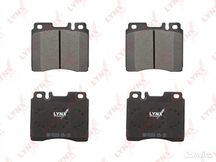 Колодки тормозные дисковые перед