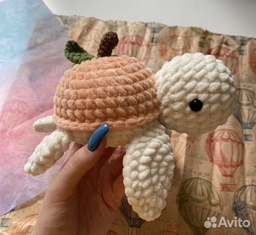 Плюшевые вязаные игрушки