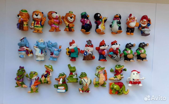 Игрушки из шоколадного яйца 