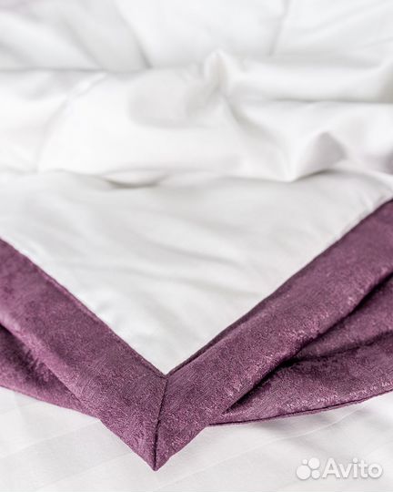 Покрывало зарина фиолет новое плед на кровать