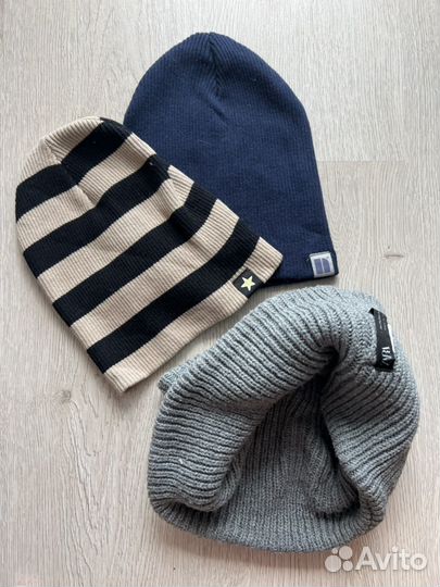 Шапки Next снуды Zara 3-5 лет б/у
