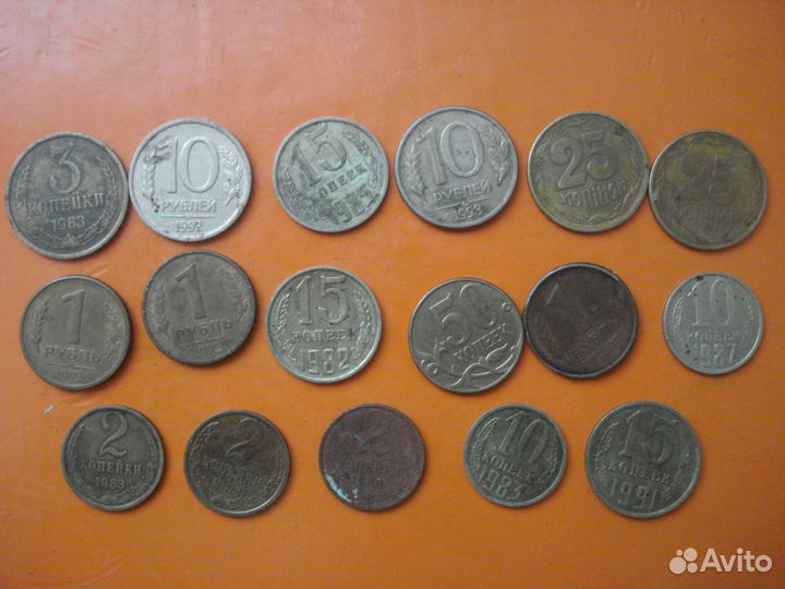 Продам коллекцию монет, можно по штучно