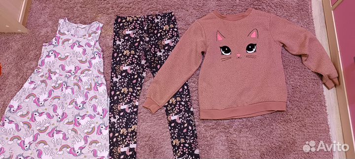 Детские вещи пакетом для девочек