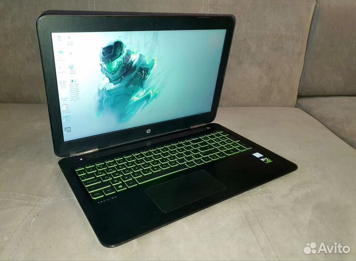 Игровой ноутбук HP 16гб, GTX1060'16гб V
