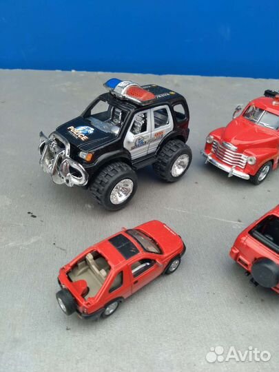 Машинки пожарные