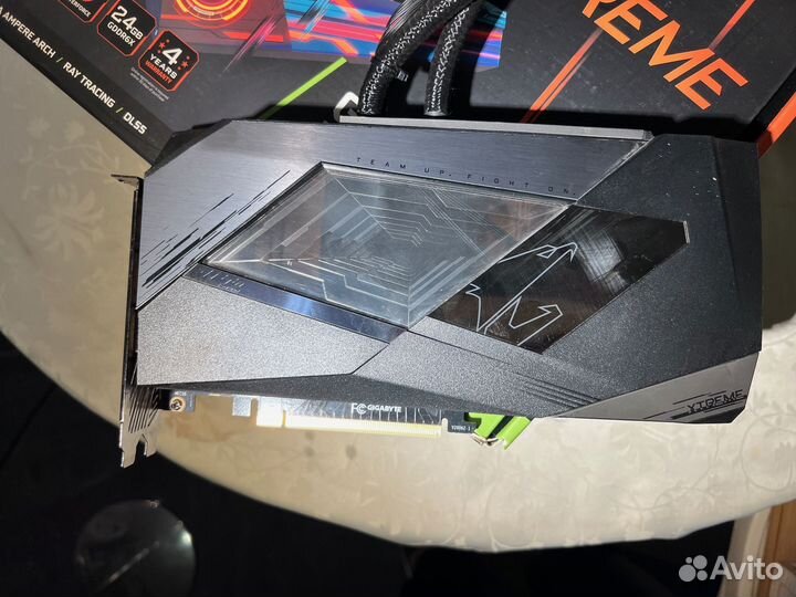 Видеокарта aorus RTX 3090 xtreme Waterforce