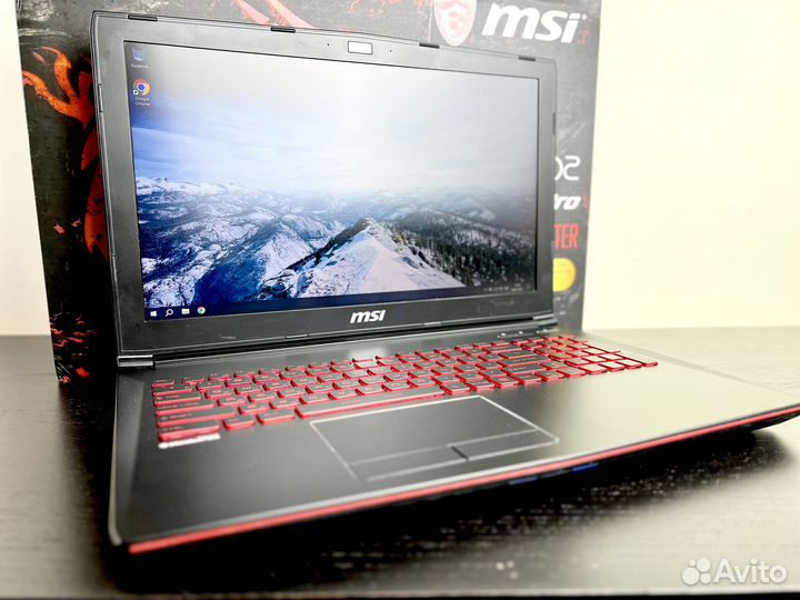 Новый Игровой ноутбук MSI: i5/GTX1050Ti/8Гб