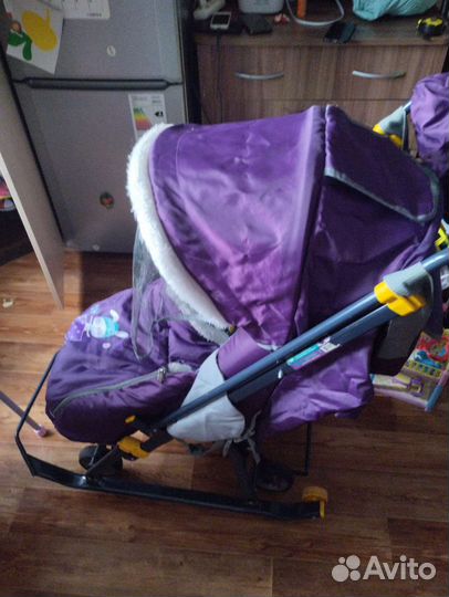 Коляска санки