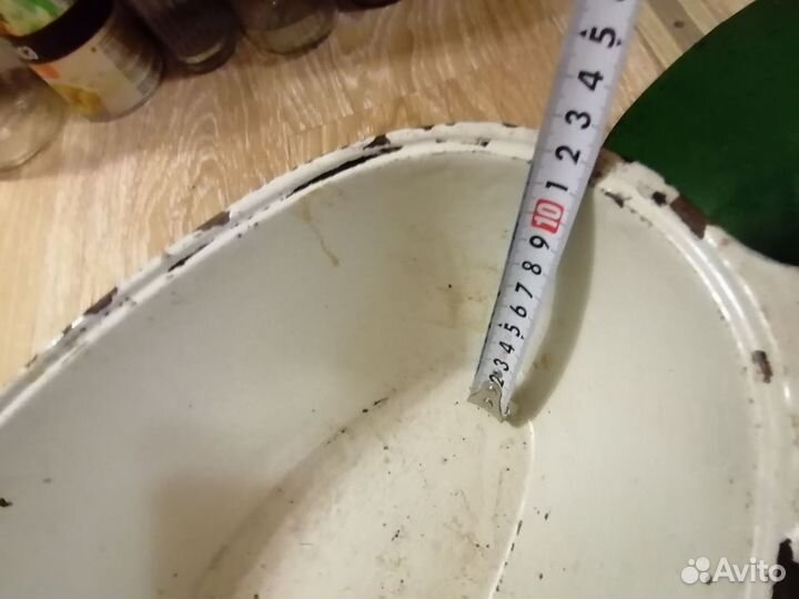 Утятница чугунная эмалированная