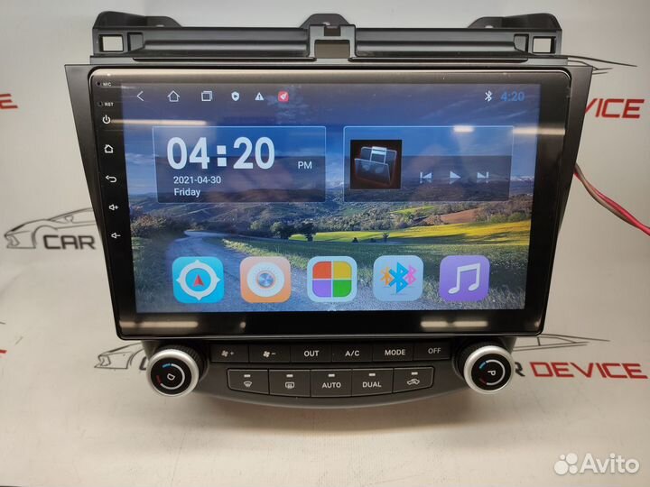 Магнитола Android Honda Accord 7 2005-08