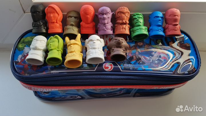 Ластики стиратели marvel