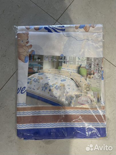 Детское постельное белье новое
