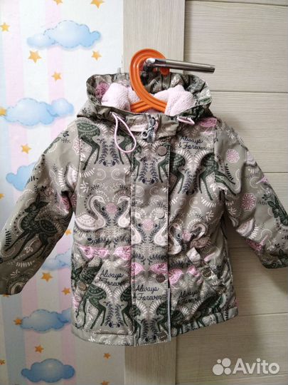 Куртка для девочки 80-86