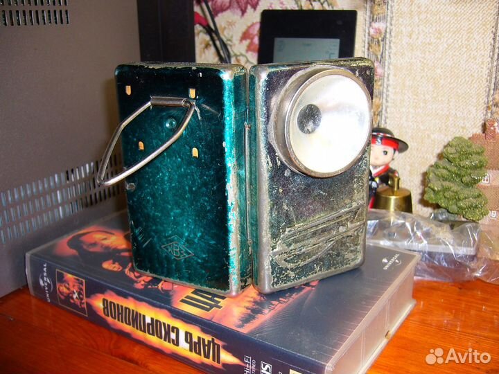 Фонарик советский карманный, изготовитель квз