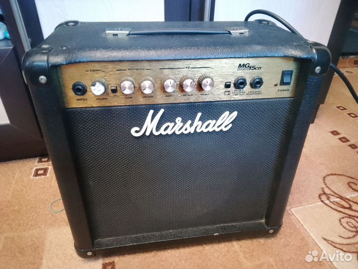 Гитарный комбоусилитель marshall mg15