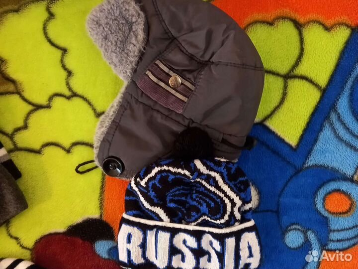 Шапки детские для мальчиков пакетом