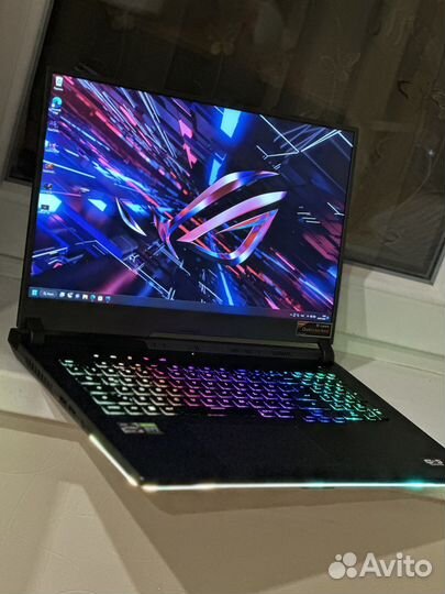 Игровой ноутбук asus rog /new ryzen 9/rtx3070