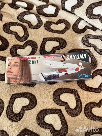 Утюжок Плойка + гафре 2 в1