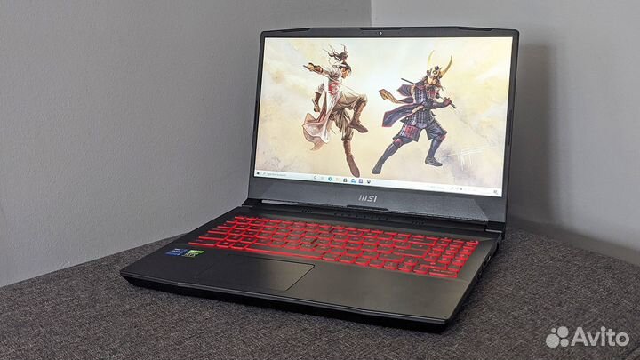Игровой ноутбук MSI katana i7 11800H RTX3070