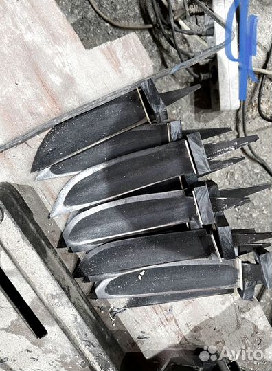 Нож якутский Кованный 110х18ш